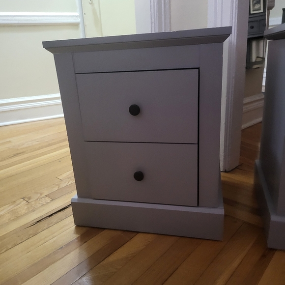 Two nightstand/ Color: Smokey - Picture 10 of 11